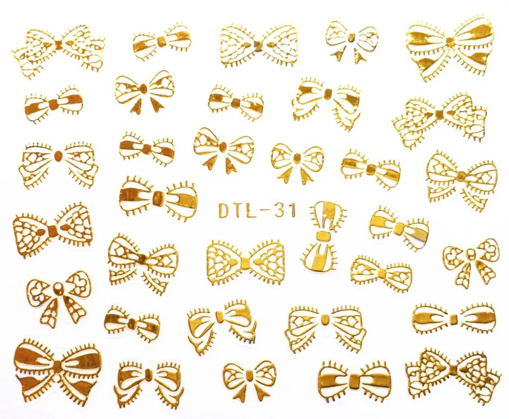 1 Sheet Fashion Nails Art Manicure 3D Gold Decorations Design Back Glue Nail Stickers For Nails Tips Beauty
1 Sheet Fashion Nails Art Manicure 3D Gold Decorations Design Back Glue Nail Stickers For Nails Tips Beauty