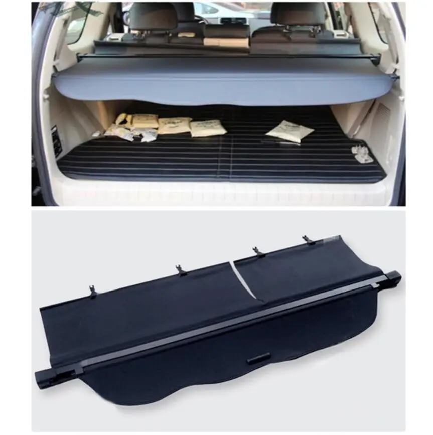 For Toyota Land Cruiser Prado FJ150 2014 2015 2016 2017 2018 Black Rear Cargo Cover Trunk Shade Security Cover 1set car styling
For Toyota Land Cruiser Prado FJ150 2014 2015 2016 2017 2018 Black Rear Cargo Cover Trunk Shade Security Cover 1set car styling
