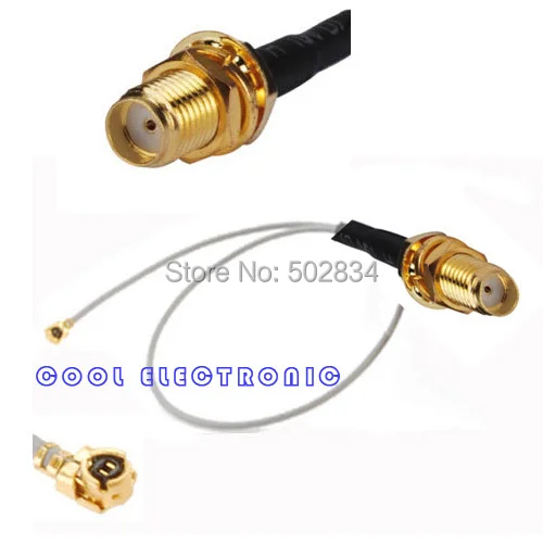 100pcs/lot RF Pigtail Cable IPX / u.fl to SMA Female Cable 20cm For PCI Wifi Card Wireless Router
100pcs/lot RF Pigtail Cable IPX / u.fl to SMA Female Cable 20cm For PCI Wifi Card Wireless Router