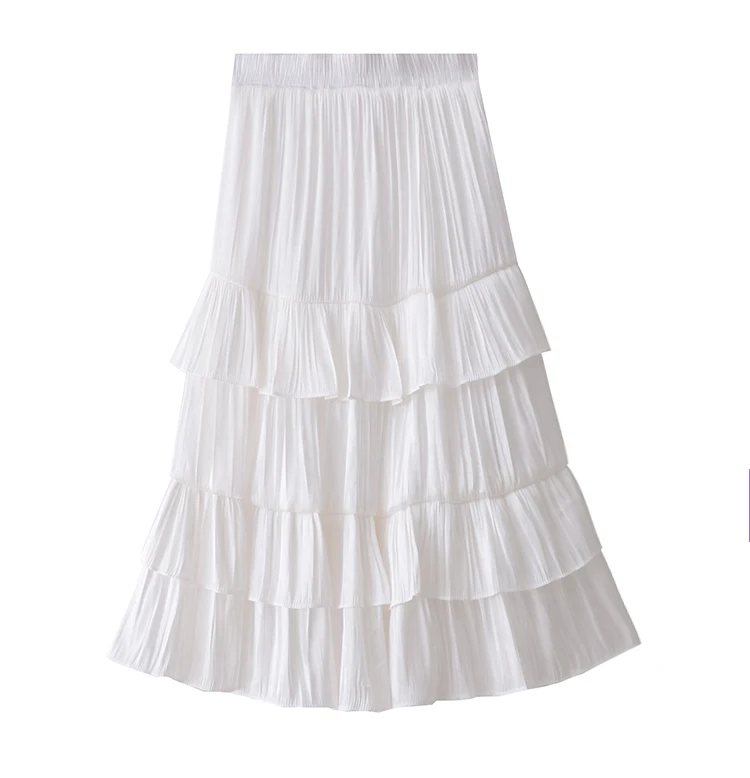 Sherhure 2019 Women Summer Long Skirt Stretch High Waist Women Flouncing Skirts Faldas Jupe Femme Women White Skirt Saia
Sherhure 2019 Women Summer Long Skirt Stretch High Waist Women Flouncing Skirts Faldas Jupe Femme Women White Skirt Saia
