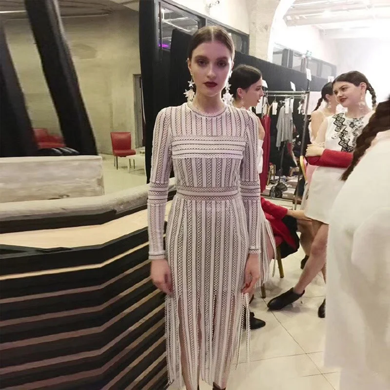 Latest Fashion Show Collection Elegant Chic Long Sleeve Midi Prom Party Dress Wholesale Outfit Casual Clothing Tassel Wholesale
Latest Fashion Show Collection Elegant Chic Long Sleeve Midi Prom Party Dress Wholesale Outfit Casual Clothing Tassel Wholesale