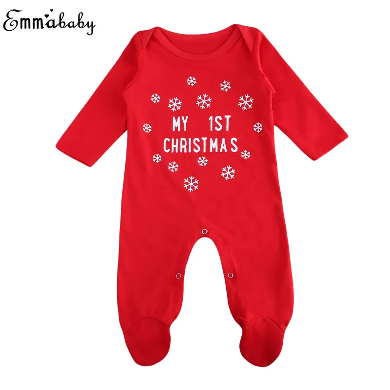 2018 Christmas Clothing Newborn Toddler Baby Girl Clothes One-Pieces Romper Jumpsuit Snowflake Long Sleeve Rompers Xmas Outfits
2018 Christmas Clothing Newborn Toddler Baby Girl Clothes One-Pieces Romper Jumpsuit Snowflake Long Sleeve Rompers Xmas Outfits