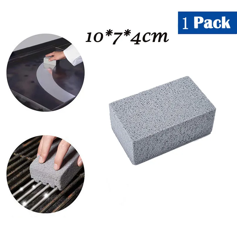 BBQ Cleaning Stone Non Slip Handheld Grill Brick Griddle/Grill Cleaner Barbecue Scraper Griddle Cleaning Tools #15F
BBQ Cleaning Stone Non Slip Handheld Grill Brick Griddle/Grill Cleaner Barbecue Scraper Griddle Cleaning Tools #15F