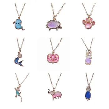 European Brand Fashion Shining Animal Elephant Pig Paw Pendant Cat Necklace For Women Jewelry Female Chain Clavicle Collier
European Brand Fashion Shining Animal Elephant Pig Paw Pendant Cat Necklace For Women Jewelry Female Chain Clavicle Collier