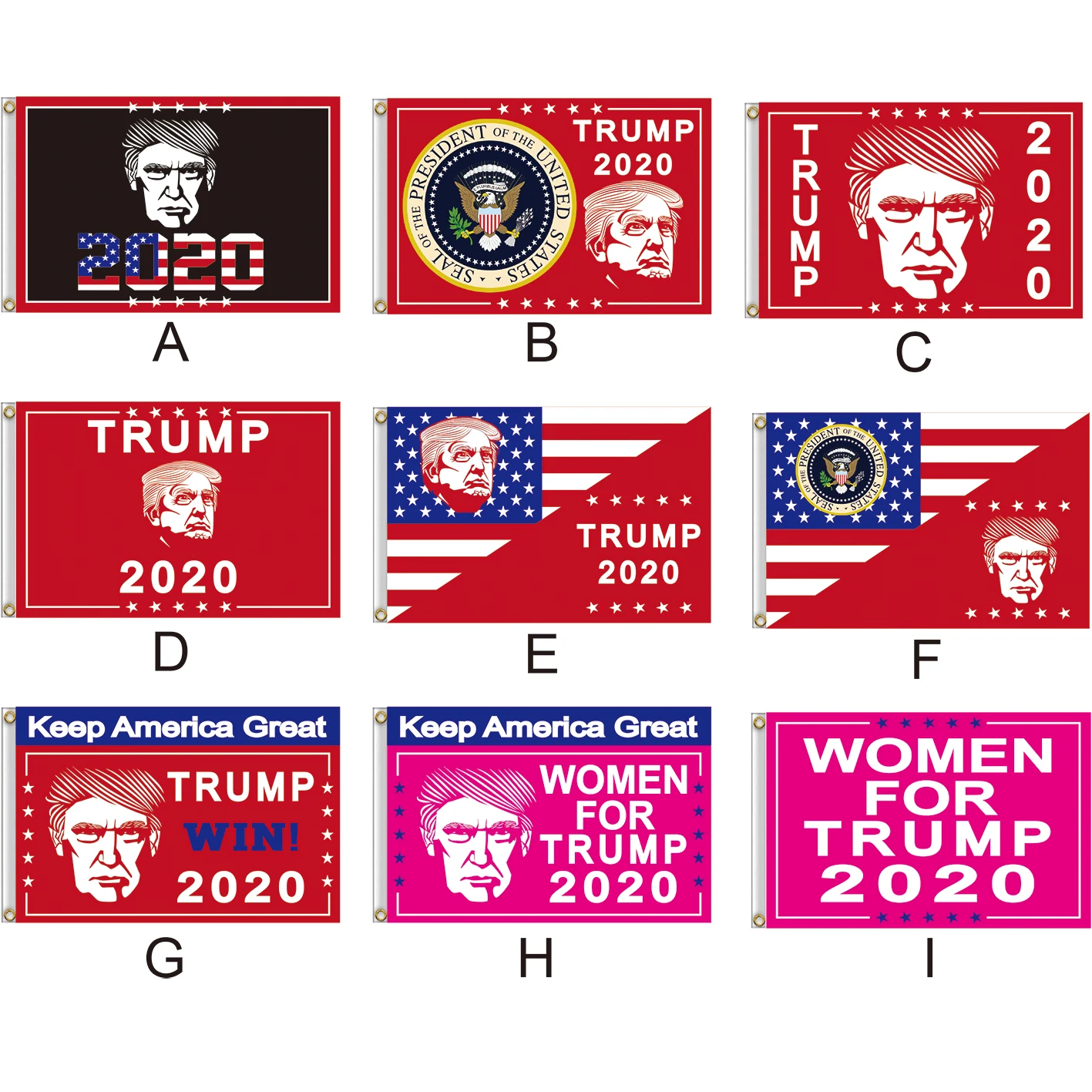 9 DESIGNS Donald Trump President election Flag Women for Trump USA Authentic Large Hot Pink Keep ake America Great With USA flag
9 DESIGNS Donald Trump President election Flag Women for Trump USA Authentic Large Hot Pink Keep ake America Great With USA flag