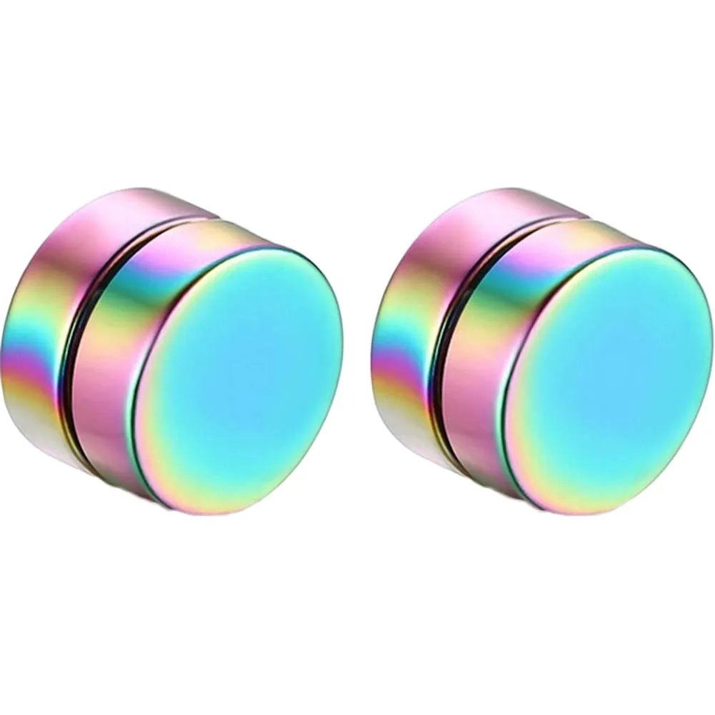 1 PIECE Mens Earring Set Stainless Steel Circle Magnetic Clip Stud Earrings Magnet Fake Plugs No Piercing Clip On Unisex Jewelry
1 PIECE Mens Earring Set Stainless Steel Circle Magnetic Clip Stud Earrings Magnet Fake Plugs No Piercing Clip On Unisex Jewelry