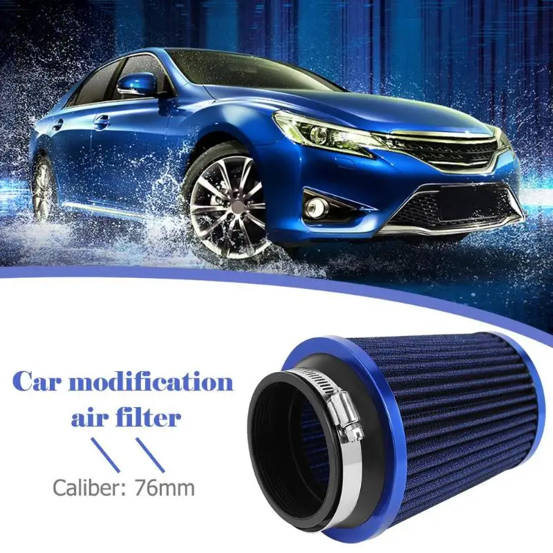 Silver/Blue/Red 76mm 3 Inch Car Air Filter Universal Mushroom Head Funnel Cold Air Filter Washable And Reusable
Silver/Blue/Red 76mm 3 Inch Car Air Filter Universal Mushroom Head Funnel Cold Air Filter Washable And Reusable