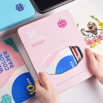 36 Colors Solid Watercolor Paint Set Portable Painting Pigment Full Kit Iron Box Gift for Beginner Student Artist Art Supplies 
36 Colors Solid Watercolor Paint Set Portable Painting Pigment Full Kit Iron Box Gift for Beginner Student Artist Art Supplies