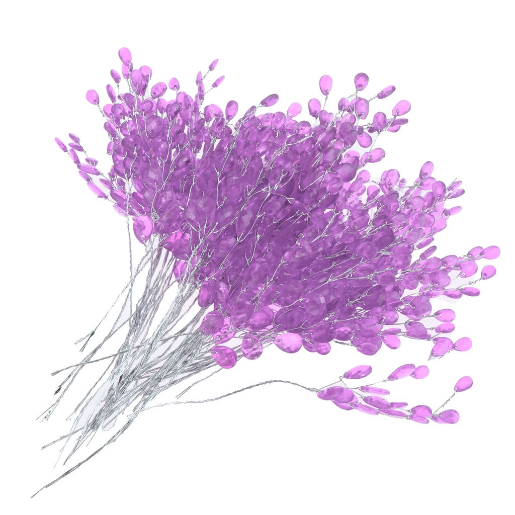 50pcs Water Drop Artificial Acrylic Flower Picks Crystal Diamante Flower Branches Water Drop Bead For Party Wedding Floral Decor 50pcs Water Drop Artificial Acrylic Flower Picks Crystal Diamante Flower Branches Water Drop Bead For Party Wedding Floral Decor