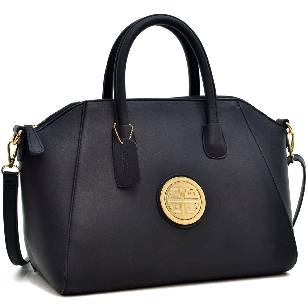 Dasein<ALIMT >®</ALIMT> Faux Leather Weekender Satchel with Removable Strap (1)