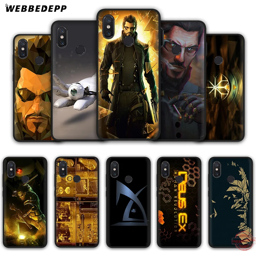 Мягкий силиконовый чехол WEBBEDEPP Deus Ex для Xiaomi Mi 6 8 9 SE MAX 3 A1 A2 Lite F1 | Мобильные телефоны
