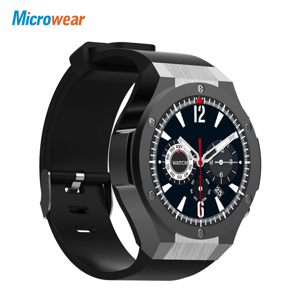 

Smart Watch Phone 1.39 Inch AMOLED Screen MTK6580 3G WCDMA 1GB RAM 16GB ROM 5.0MP Camera Android 5.1 Heart Rate Monitor