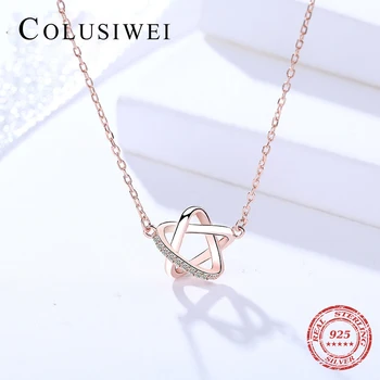 Colusiwei Starfish Charm Necklace for Women Sterling Silver Fashion Jewelry Clear Cz Pendant Necklaces 2019 New Collier Bijoux
Colusiwei Starfish Charm Necklace for Women Sterling Silver Fashion Jewelry Clear Cz Pendant Necklaces 2019 New Collier Bijoux