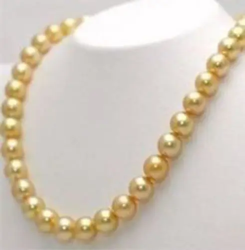 Free shipping >>>>>>10mm Golden South Sea Shell Pearl Necklace 32" AAA+ R42
Free shipping >>>>>>10mm Golden South Sea Shell Pearl Necklace 32" AAA+ R42