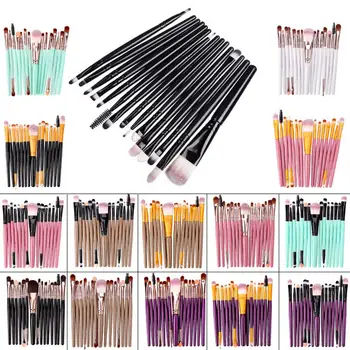 15Pcs Makeup Brushes Set Eye Shadow Foundation Powder Eyeliner Eyelash Lip Make Up Brush Cosmetic Beauty Tool Kit 10set /lot
15Pcs Makeup Brushes Set Eye Shadow Foundation Powder Eyeliner Eyelash Lip Make Up Brush Cosmetic Beauty Tool Kit 10set /lot