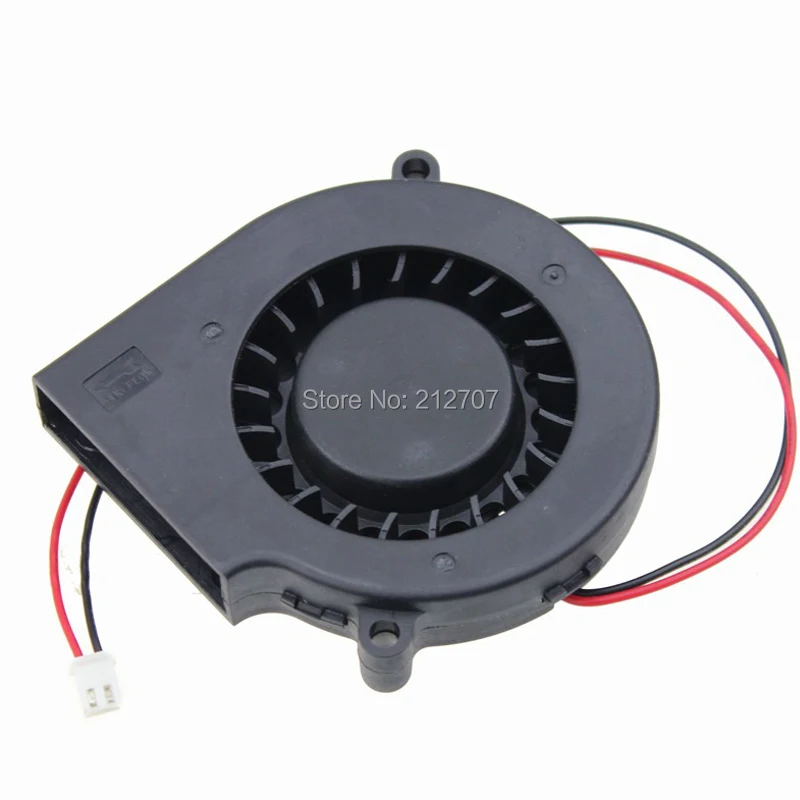 5PCS Gdstime Brushless DC 12V 2Pin 7CM 75mm x 15mm Computer PC Blower Cooling Fan 
5PCS Gdstime Brushless DC 12V 2Pin 7CM 75mm x 15mm Computer PC Blower Cooling Fan