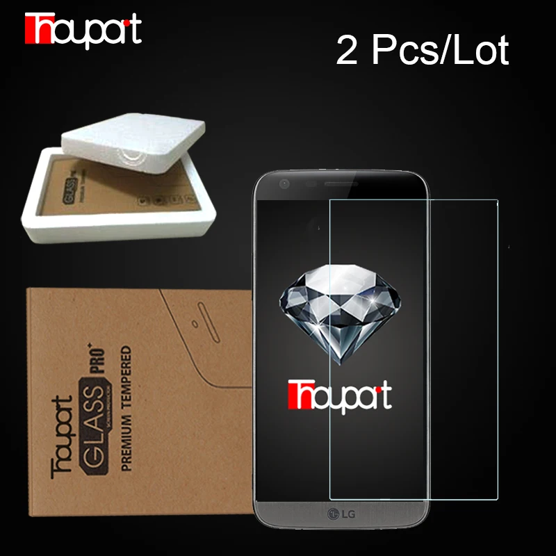 Thouport 2 Pieces/lot Tempered Glass For LG G5 Dual H860N Protective Retail Box Screen Protector Film For LG G5 H850 H858 VS987
Thouport 2 Pieces/lot Tempered Glass For LG G5 Dual H860N Protective Retail Box Screen Protector Film For LG G5 H850 H858 VS987