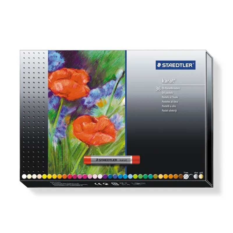 STAEDTLER 2420 профессиональная масляная паста 12/24/36/48 цветная пастель Меловая краска |