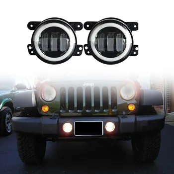 4inch 30W Round White led fog lights with Halo Ring Driving light for Wrangler 97-15 JK TJ LJ Tractor Boat fog lamps
4inch 30W Round White led fog lights with Halo Ring Driving light for Wrangler 97-15 JK TJ LJ Tractor Boat fog lamps