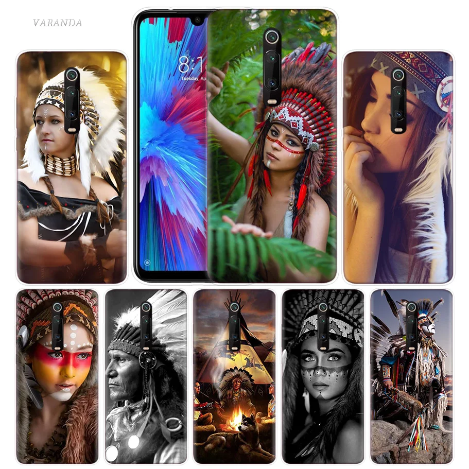 Indian Feathers Girl Case for Xiaomi Redmi Note 7 7S K20 Y3 GO S2 6 6A 7A 5 Pro MI Play A1 A2 8 Lite Poco F1 Silicone Phone Bags
Indian Feathers Girl Case for Xiaomi Redmi Note 7 7S K20 Y3 GO S2 6 6A 7A 5 Pro MI Play A1 A2 8 Lite Poco F1 Silicone Phone Bags