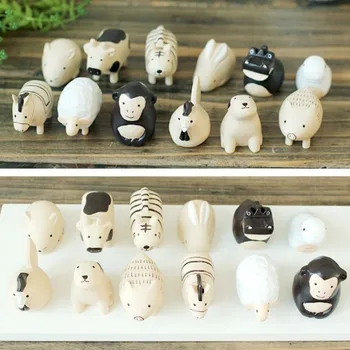 12 Pieces/set Animal Figures Artificial Decoration Ornaments Home Decoration Accessories Miniature Figurines ElimElim 
12 Pieces/set Animal Figures Artificial Decoration Ornaments Home Decoration Accessories Miniature Figurines ElimElim