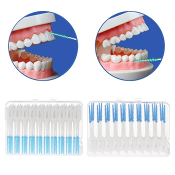 40pcs/Lot Interdental Brush Dental Floss Teeth Oral Clean Double Head Toothpick Teeth Brush Teeth Care
40pcs/Lot Interdental Brush Dental Floss Teeth Oral Clean Double Head Toothpick Teeth Brush Teeth Care
