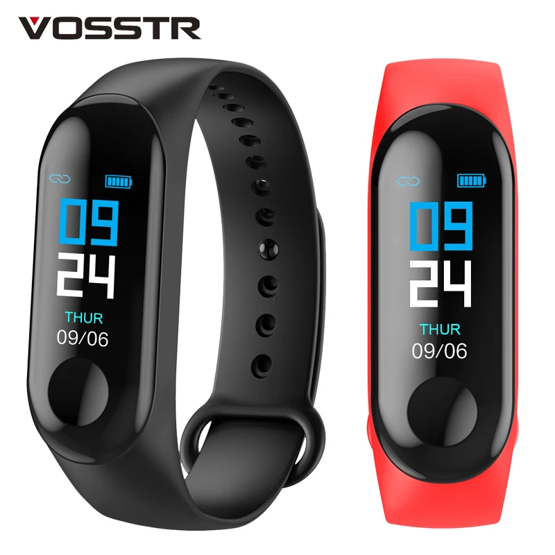 Фото VOSSTR Смарт часы для мужчин и женщин монитор сердечного ритма - купить