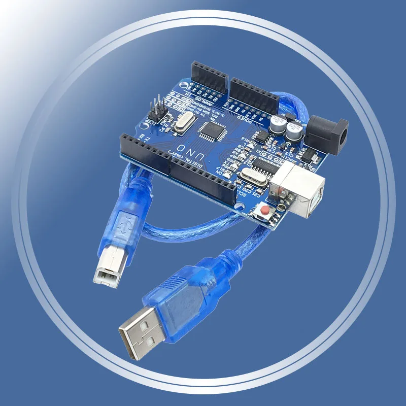 high quality One set UNO R3 CH340G+MEGA328P Chip 16Mhz For Arduino UNO R3 Development board + USB CABLE + USB Case
high quality One set UNO R3 CH340G+MEGA328P Chip 16Mhz For Arduino UNO R3 Development board + USB CABLE + USB Case