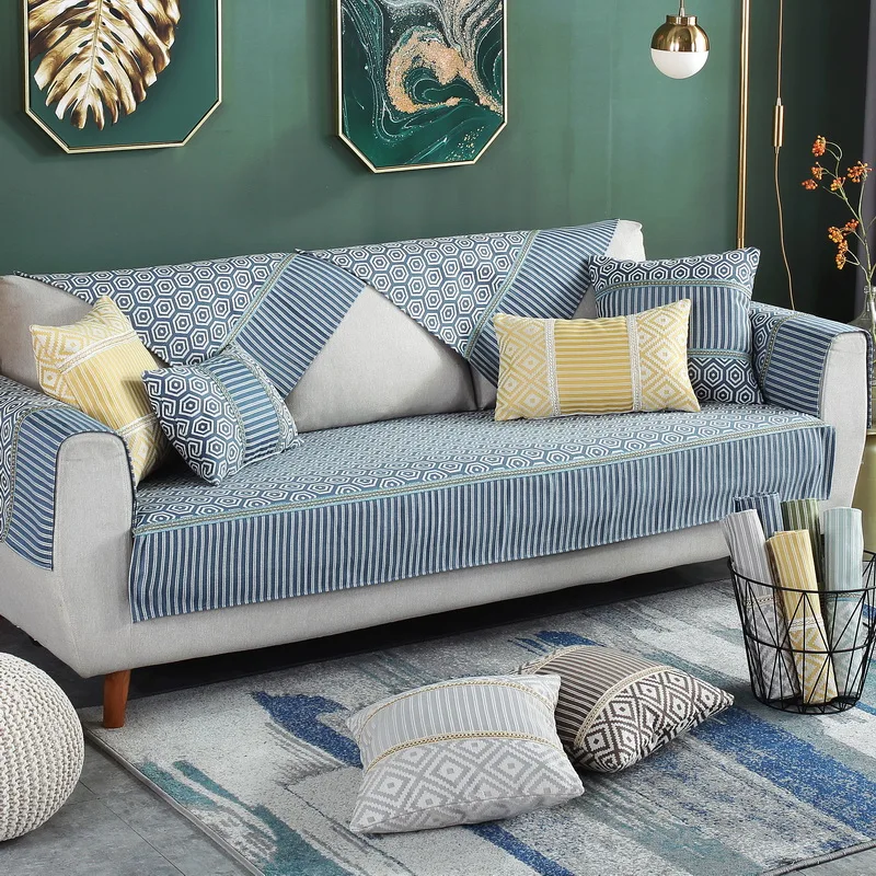 European Style Linen Sofa Covers Slip Resistent Corner Sectional Sofa Cover Towel Slipcover One/Two/Three Seat Cover Protector
European Style Linen Sofa Covers Slip Resistent Corner Sectional Sofa Cover Towel Slipcover One/Two/Three Seat Cover Protector