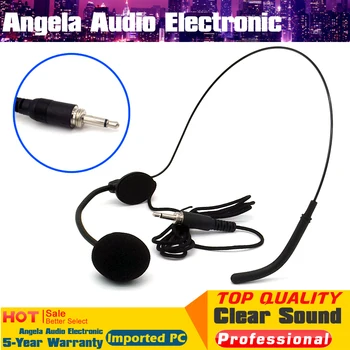3.5mm Screw Thread Connector Headworn Earhook Condenser Microphone Headset Mic Microfone Mike For Wireless Bodypack Transmitter
3.5mm Screw Thread Connector Headworn Earhook Condenser Microphone Headset Mic Microfone Mike For Wireless Bodypack Transmitter