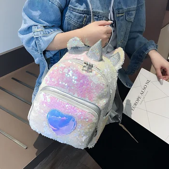 2019 Hot Sale Women Sequins Backpack Cute Unicorn Schoolbag For Teenage Student Girls Satchel Female Packpack School Bag
2019 Hot Sale Women Sequins Backpack Cute Unicorn Schoolbag For Teenage Student Girls Satchel Female Packpack School Bag