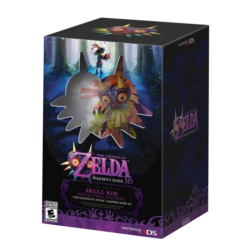 Legend of Zelda FIGURE Majoras Mask FIGURE 3D Limited-Edition Bundle - Nintendo 3DS (2)