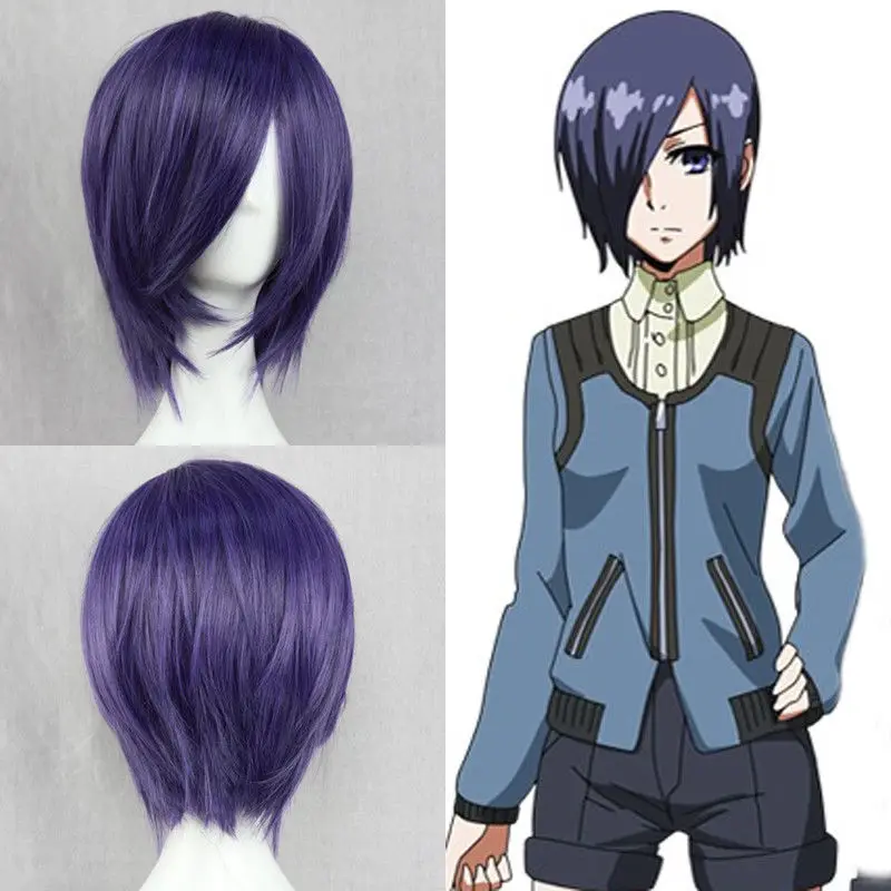 Tokyo Ghoul Touka Kirishima Toka Short Blue Purple Cosplay Hair Wig AAAAAA Free shipping
Tokyo Ghoul Touka Kirishima Toka Short Blue Purple Cosplay Hair Wig AAAAAA Free shipping