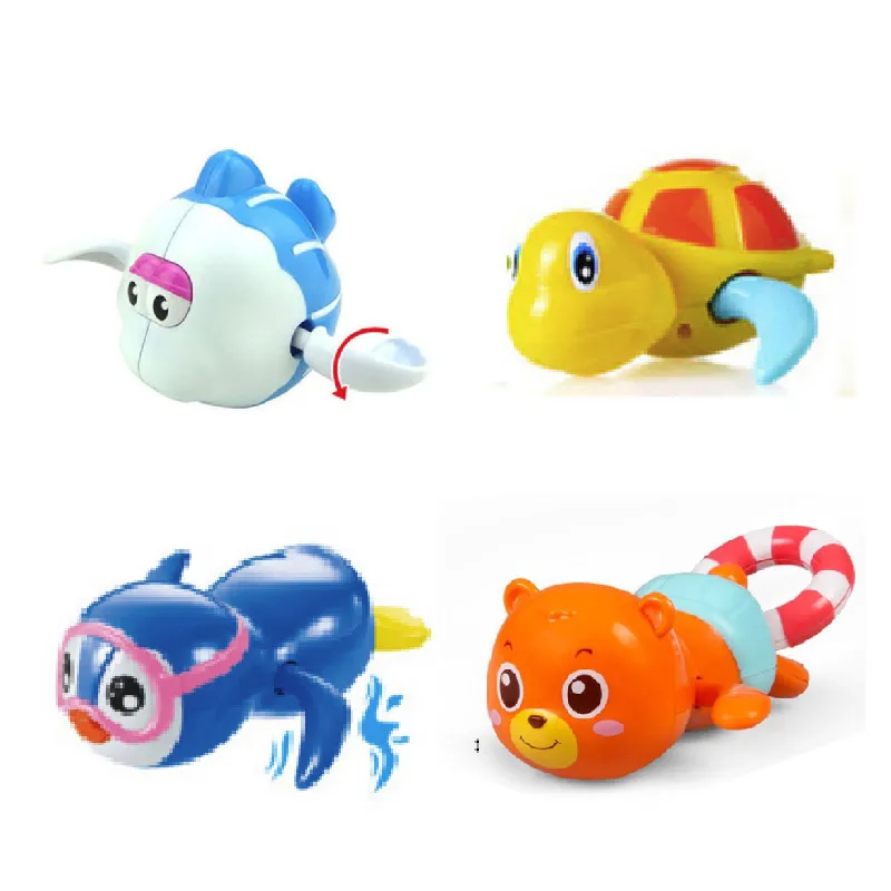 Bath Toy Cute Cartoon Animal Swimming Bear Quality Clockwork Dabbling Toy Classic Baby Shower Play In Water Swimming Pool
Bath Toy Cute Cartoon Animal Swimming Bear Quality Clockwork Dabbling Toy Classic Baby Shower Play In Water Swimming Pool