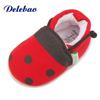 Delebao New Hot Baby Toddler Shoes Baby Soft Little Wretch Red Beetle Design Infant Warm Cotton Rubber First Walkers
Delebao New Hot Baby Toddler Shoes Baby Soft Little Wretch Red Beetle Design Infant Warm Cotton Rubber First Walkers