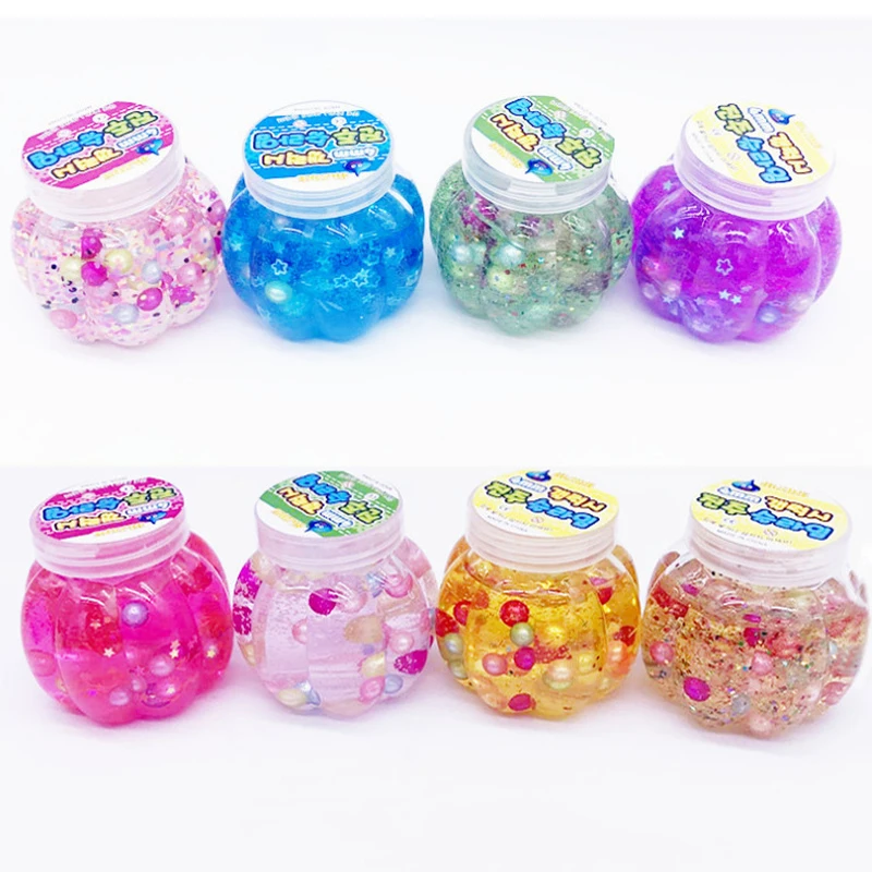 Colorful Slime Mud Toy Polymer Clay DIY Crystal Transparent Anti-stress Gradient Color Bead Intelligent For Kids Relaxed Slime
Colorful Slime Mud Toy Polymer Clay DIY Crystal Transparent Anti-stress Gradient Color Bead Intelligent For Kids Relaxed Slime