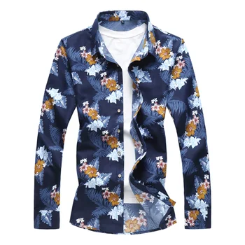 2019 Spring Autumn Features Shirts Men Casual Printing Shirt New Arrival Long Sleeve Casual Slim Fit Male Dress shirt Size M-7XL
2019 Spring Autumn Features Shirts Men Casual Printing Shirt New Arrival Long Sleeve Casual Slim Fit Male Dress shirt Size M-7XL