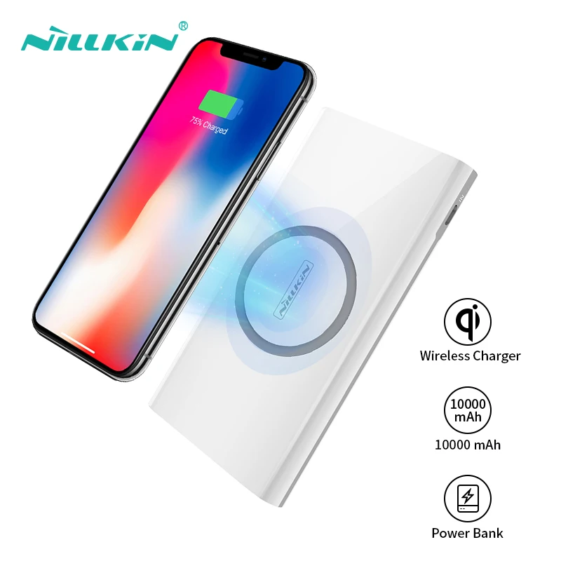 Power Bank Wireless Chargers Qi NILLKIN 10000 Mah Poverbank Portable Charger External Battery Power Bank For Xiaomi iPhone Xr Xs
Power Bank Wireless Chargers Qi NILLKIN 10000 Mah Poverbank Portable Charger External Battery Power Bank For Xiaomi iPhone Xr Xs