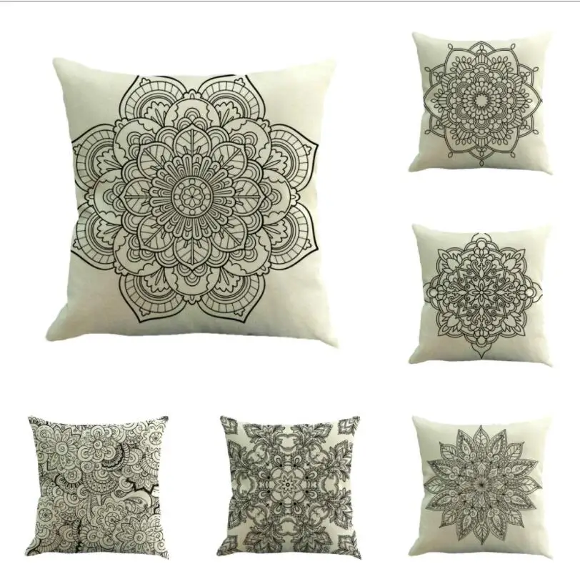 Ogiselestyle Boho Black White Abstract Geometric Pattern Pillowcase Home Car Sofa Cushion Cover Couch Cotton Linen Home Decor
Ogiselestyle Boho Black White Abstract Geometric Pattern Pillowcase Home Car Sofa Cushion Cover Couch Cotton Linen Home Decor