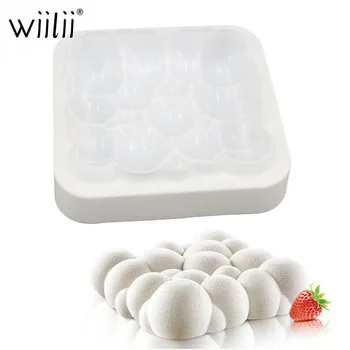White Bubbles Cloud Shape Silicone Cake Mould 3D Moulds Dessert Mousse Baking Tools
White Bubbles Cloud Shape Silicone Cake Mould 3D Moulds Dessert Mousse Baking Tools