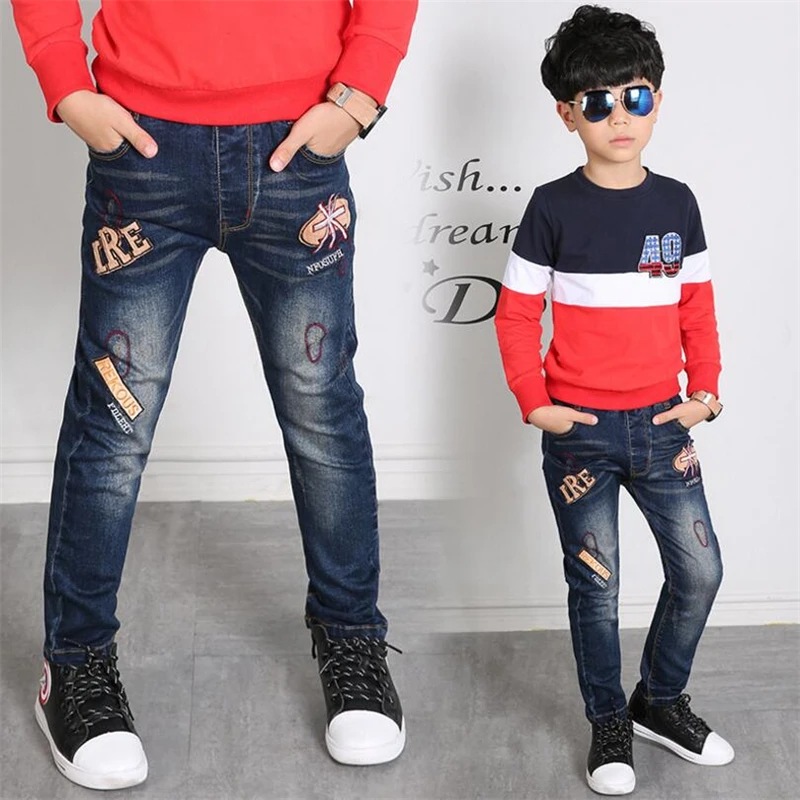 Children's jeans Spring trousers children baby pants Slim Personality Boys jeans Fit : 2 3 4 5 6 7 8 9 10 11 12 13 14 years old
Children's jeans Spring trousers children baby pants Slim Personality Boys jeans Fit : 2 3 4 5 6 7 8 9 10 11 12 13 14 years old