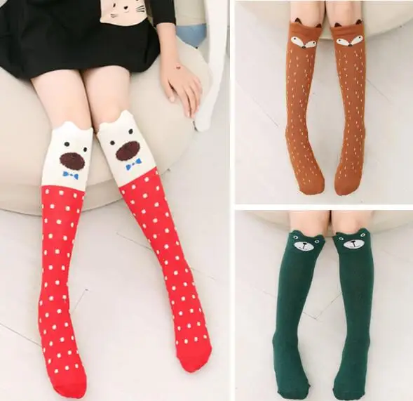 4 Sets For 2-12 Years Spring Autumn Children Socks Cotton 3D Printing Cat Baby Girls Knee Socks Cartoon Bear Dancing Socks
4 Sets For 2-12 Years Spring Autumn Children Socks Cotton 3D Printing Cat Baby Girls Knee Socks Cartoon Bear Dancing Socks