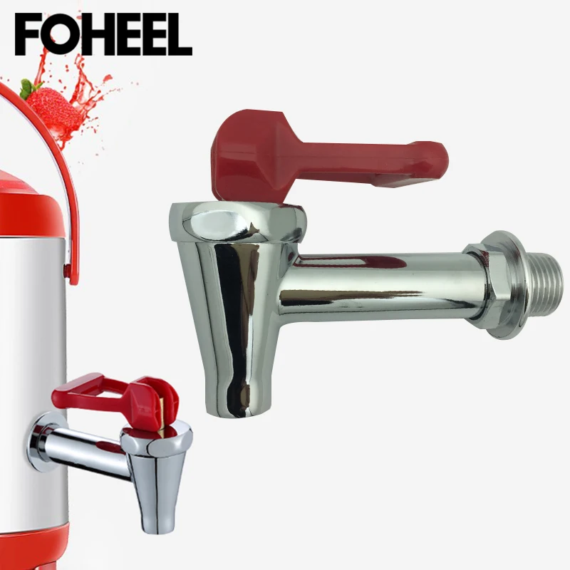 FOHEEL Brass Faucet Tap for Home Barrel Fermenter Wine Beer Beverage Juice Dispenser Spigot Drink Fridge
FOHEEL Brass Faucet Tap for Home Barrel Fermenter Wine Beer Beverage Juice Dispenser Spigot Drink Fridge