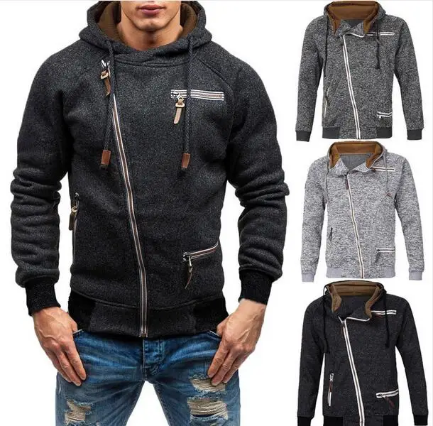 Jacket Men Autumn Long Sleeve Zipper Outerwear & Coats Fashion High Quality Cotton Blend Men's Jacket chaqueta hombre
Jacket Men Autumn Long Sleeve Zipper Outerwear & Coats Fashion High Quality Cotton Blend Men's Jacket chaqueta hombre
