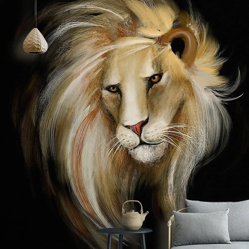 large size 3D Embossed wallpaper mural TV background wall canvas wallpaper Living room bedroom lion wall covering customize
large size 3D Embossed wallpaper mural TV background wall canvas wallpaper Living room bedroom lion wall covering customize