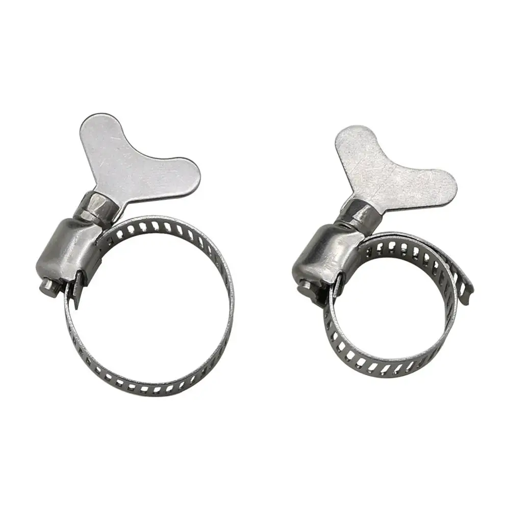 3 Pcs 16~20mm Adjustable Stainless Steel Pipe Connection Fixed Clips Garden Irrigation Hose Pipe Fastening Buckles Tighting Tool
3 Pcs 16~20mm Adjustable Stainless Steel Pipe Connection Fixed Clips Garden Irrigation Hose Pipe Fastening Buckles Tighting Tool