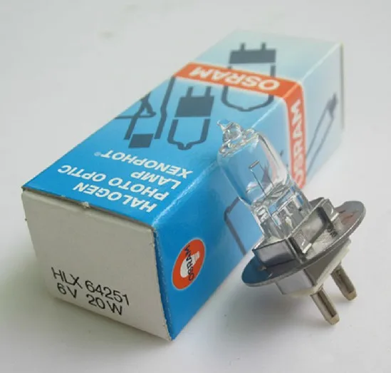 OSRAM HLX 64251 6V 20W PG22 HALOGEN PHOTO OPTIC LAMP XENOPHOT MADE IN GERMANY ESA 50hrs OSRAM 64251 6V20W
OSRAM HLX 64251 6V 20W PG22 HALOGEN PHOTO OPTIC LAMP XENOPHOT MADE IN GERMANY ESA 50hrs OSRAM 64251 6V20W