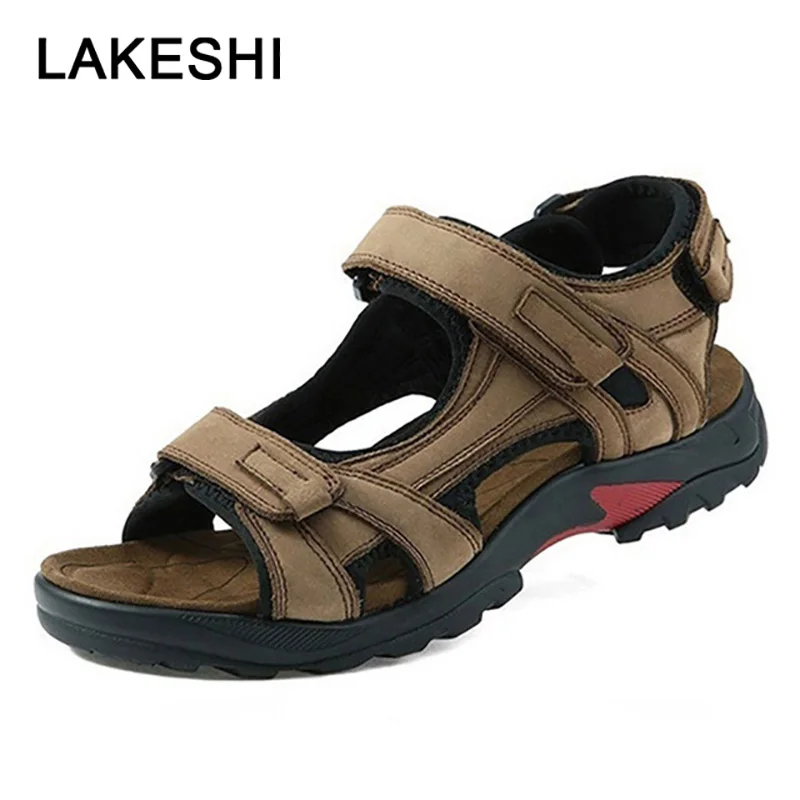New Shoes Men Sandals Summer Outdoor Walking Shoes Genuine Leather Shoes Flats Sandals Male Shoes Adult Sandalias Plus Size 48
New Shoes Men Sandals Summer Outdoor Walking Shoes Genuine Leather Shoes Flats Sandals Male Shoes Adult Sandalias Plus Size 48