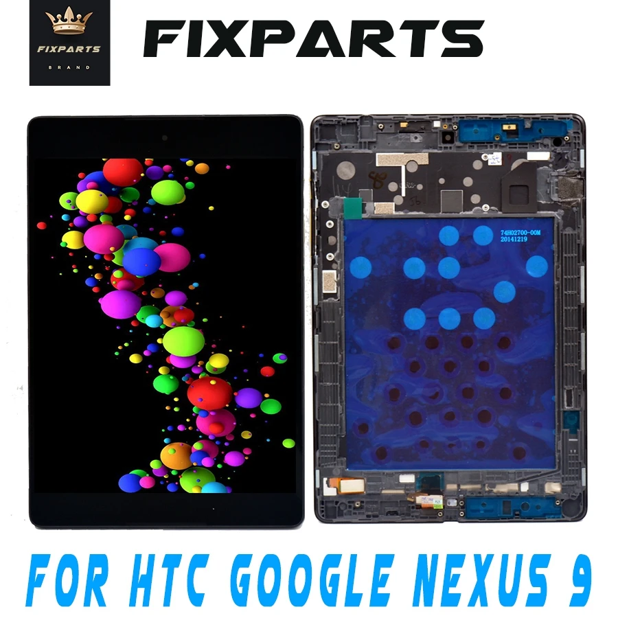 LCD For HTC Google Nexus 9 LCD Display Touch Screen Digitizer Assembly 8.9" Nexus9 With Frame Replacement For HTC Nexus 9 LCD
LCD For HTC Google Nexus 9 LCD Display Touch Screen Digitizer Assembly 8.9" Nexus9 With Frame Replacement For HTC Nexus 9 LCD