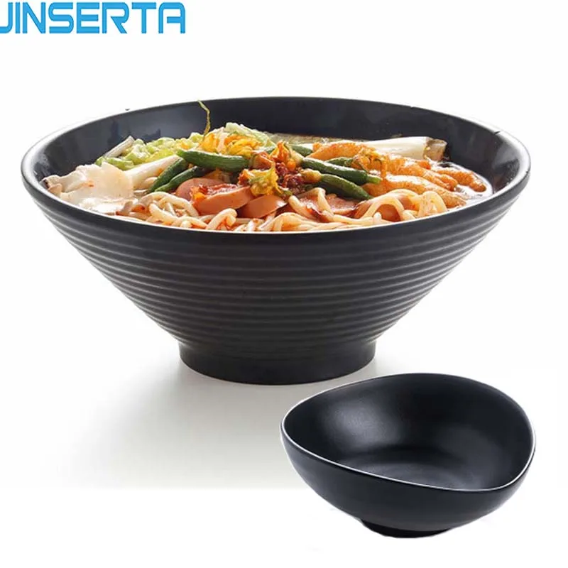 JINSERTA Melamine Anti-slip Bowl Dishes Dinner Lunch Food Container Insulation Rice Ramen Noodles Soup Bowl Restaurant Tableware
JINSERTA Melamine Anti-slip Bowl Dishes Dinner Lunch Food Container Insulation Rice Ramen Noodles Soup Bowl Restaurant Tableware